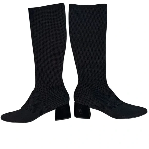 Eileen Fisher Innis Stretch Knit Boot - Picture 2 of 6